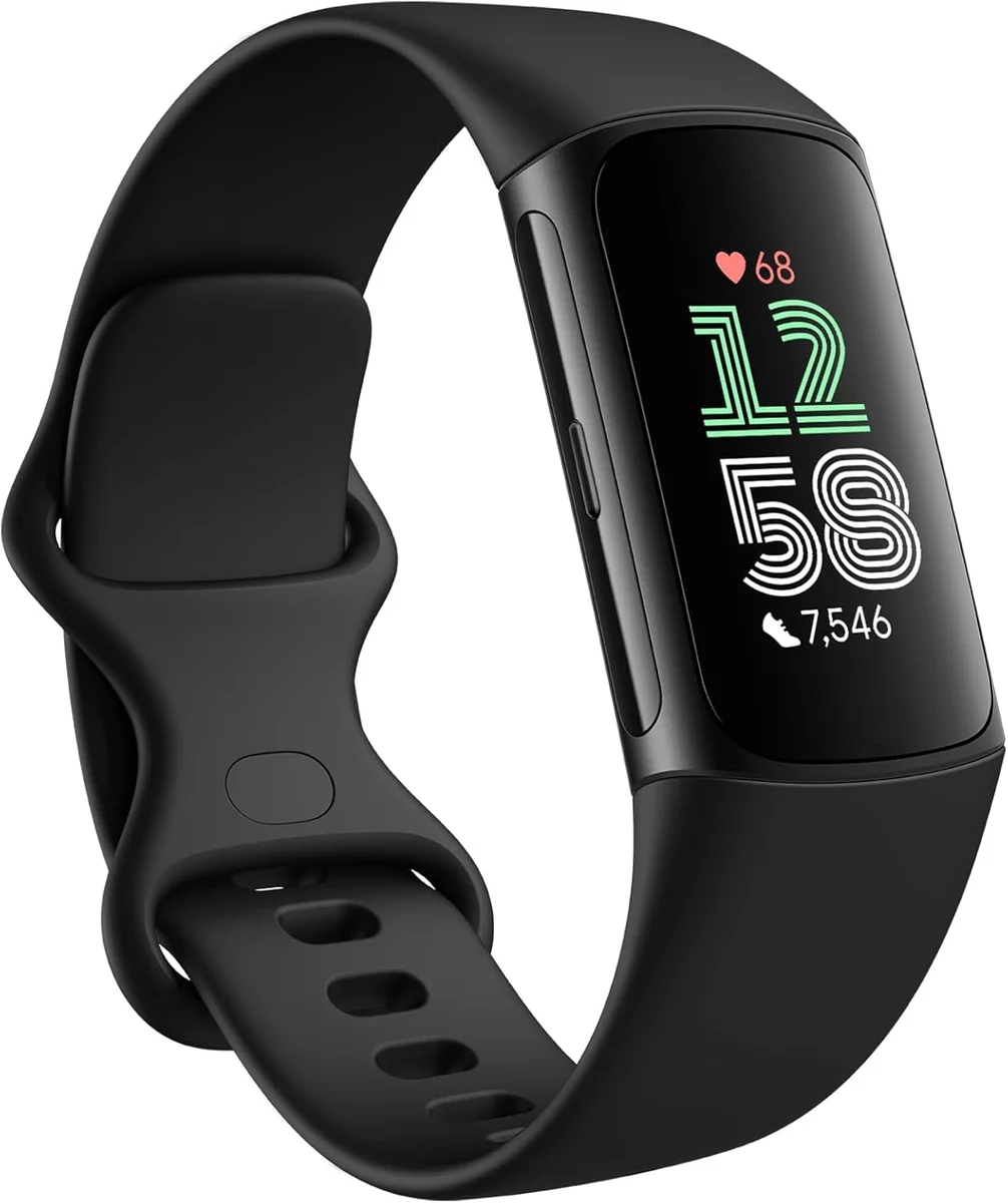 Fitbit Charge 6 Fitness Tracker GPS Heart Rate Monitor Black/Obsidian New image 10