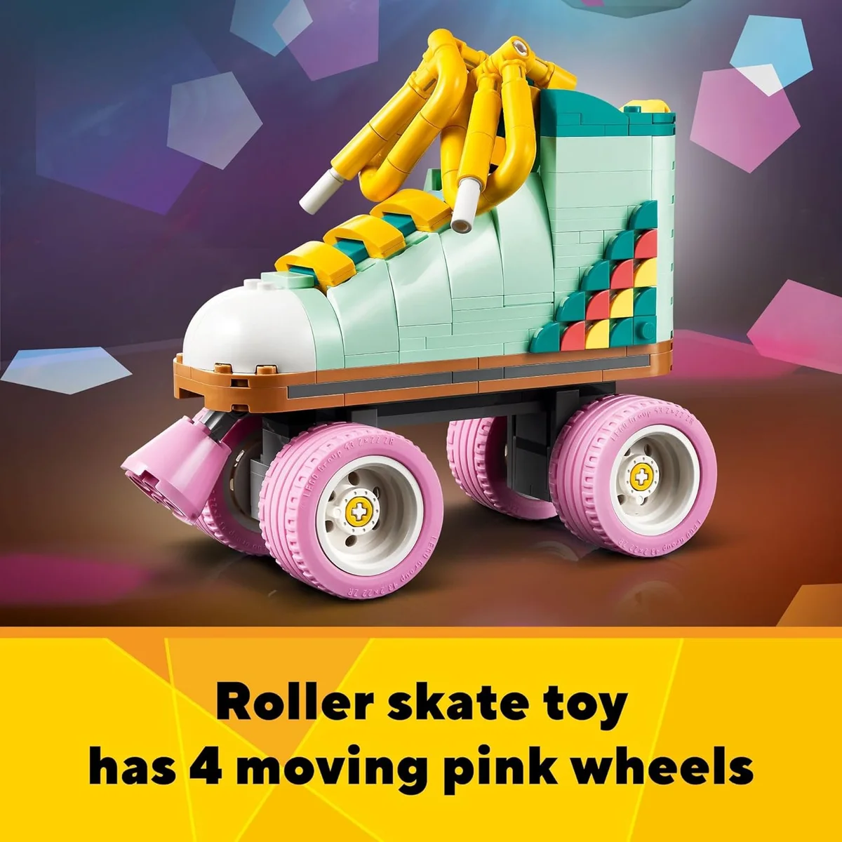 LEGO Creator Retro Roller Skate Building Kit 31148 3 in 1 Multicolor New image 4