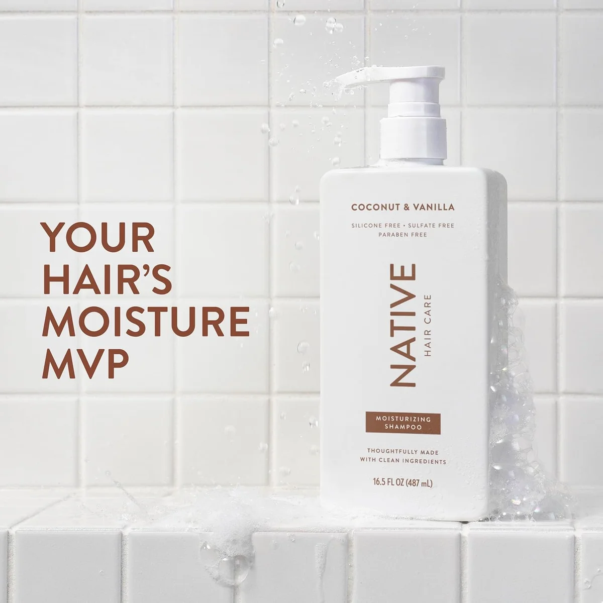 Native Coconut & Vanilla Shampoo and Conditioner 2-Pack | Naturally Derived Ingredients, Sulfate & Dye Free | New image 2