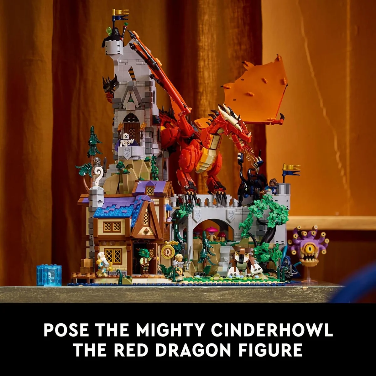 LEGO Dungeons & Dragons: Red Dragon’s Tale Building Set 21348 3745 Pieces Multicolor New image 4