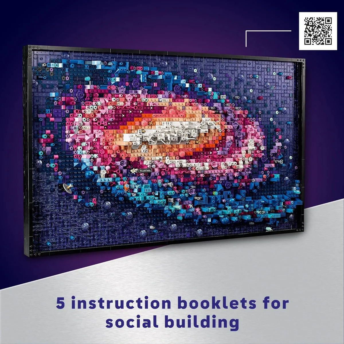 LEGO The Milky Way Galaxy Building Set 31212 DIY Space Decor 3091 Pieces Multicolor New image 5