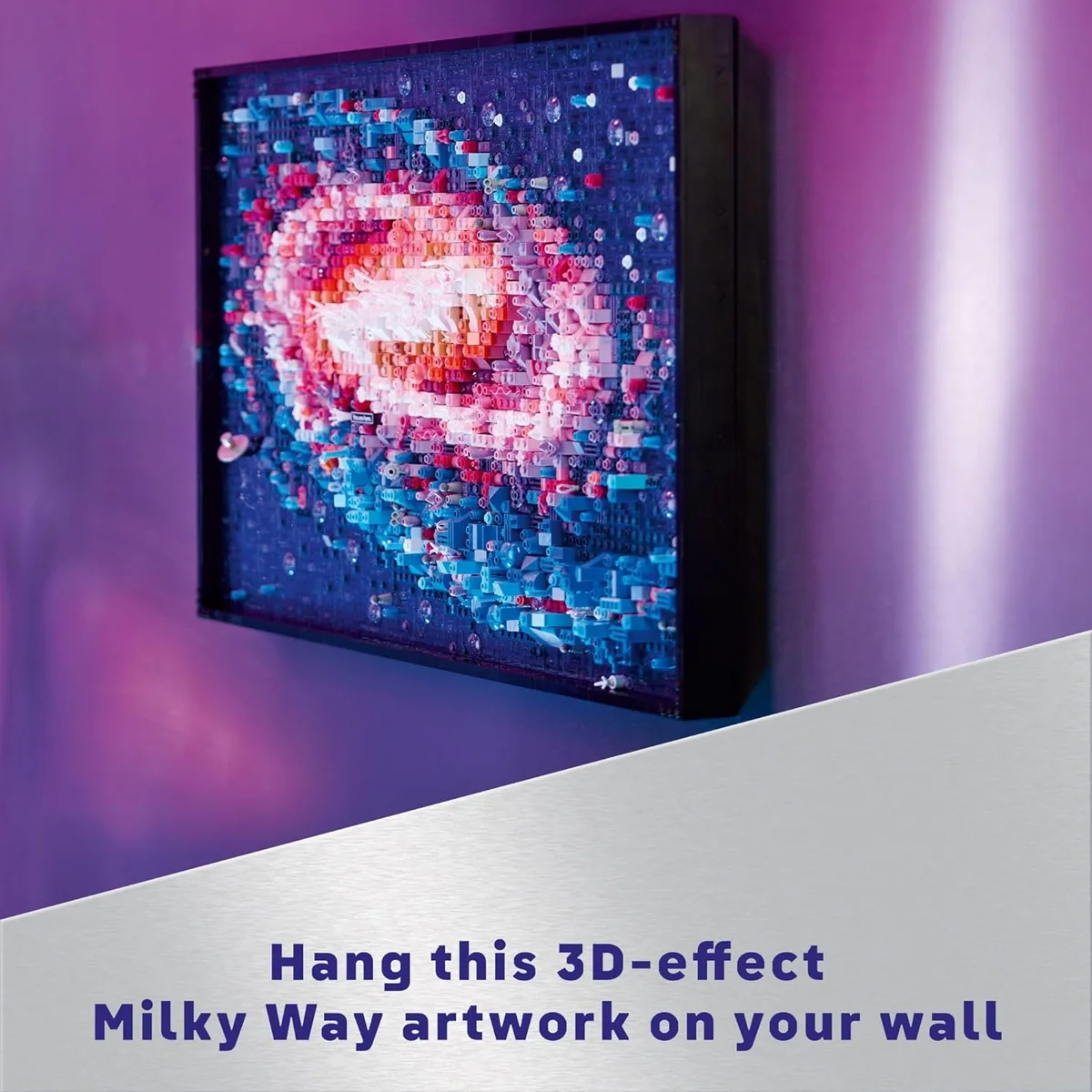LEGO The Milky Way Galaxy Building Set 31212 DIY Space Decor 3091 Pieces Multicolor New image 6