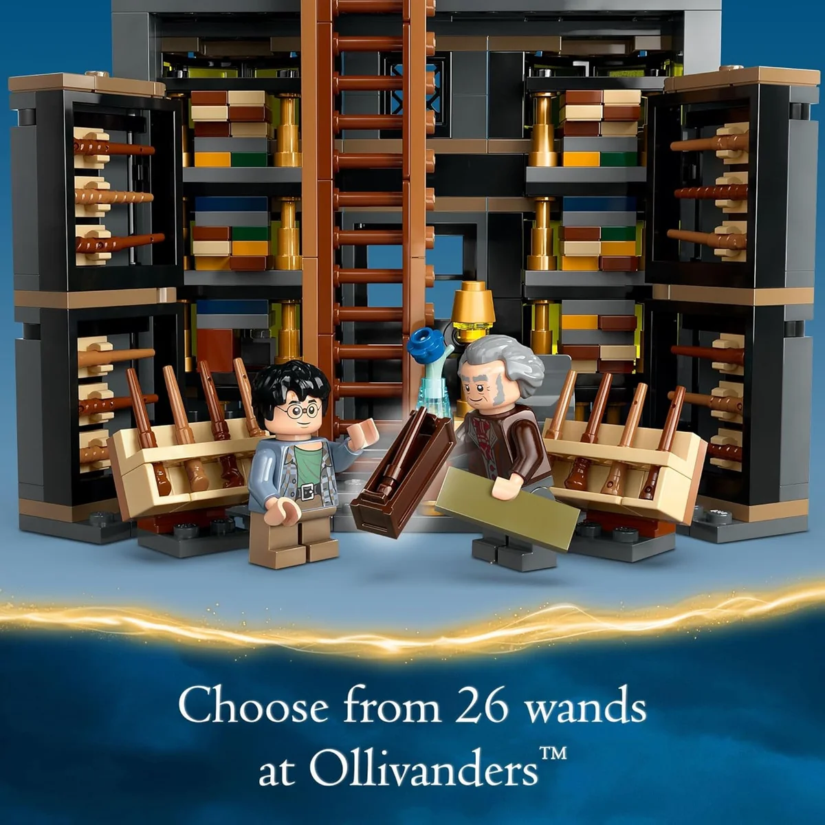 LEGO Harry Potter Ollivanders & Madam Malkin's Robes Building Set 76439 744 Pieces Multicolor New image 4