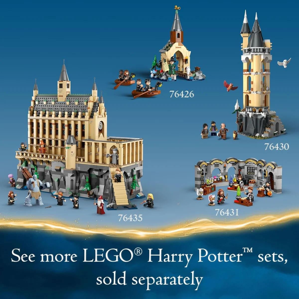 LEGO Harry Potter Ollivanders & Madam Malkin's Robes Building Set 76439 744 Pieces Multicolor New image 7