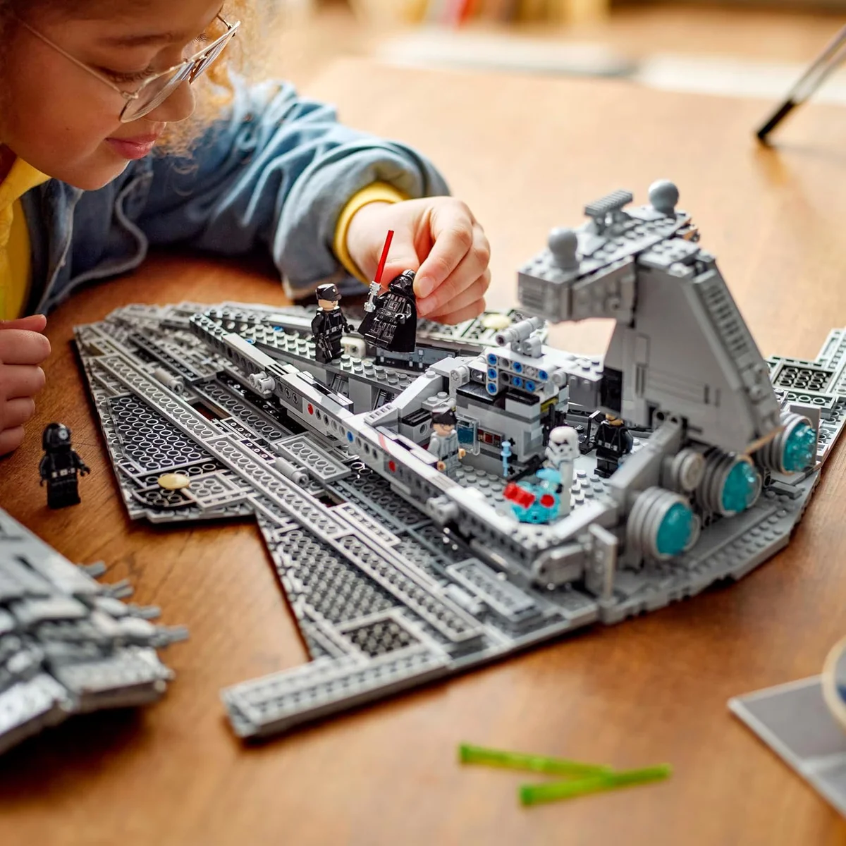 LEGO Star Wars Imperial Star Destroyer Building Toy 75394 1555 Pieces Multicolor New image 4