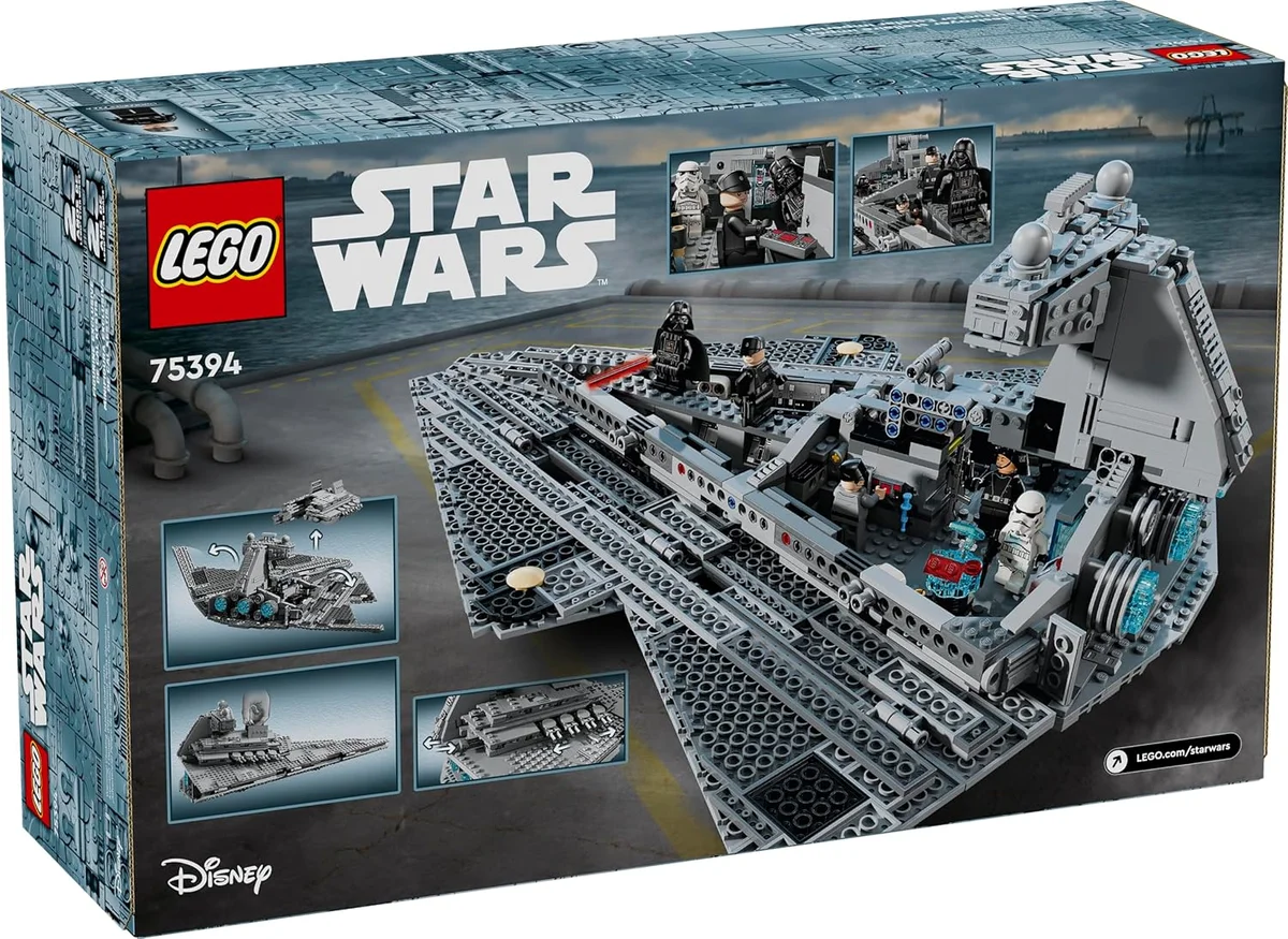 LEGO Star Wars Imperial Star Destroyer Building Toy 75394 1555 Pieces Multicolor New image 6