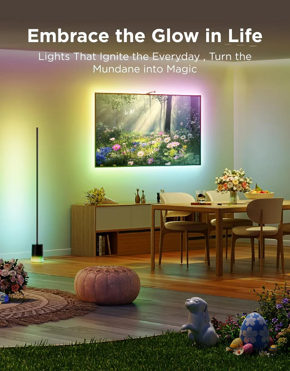 Govee Floor Lamp 2 H607C RGBIC 1725lm Smart Control Black New image 2