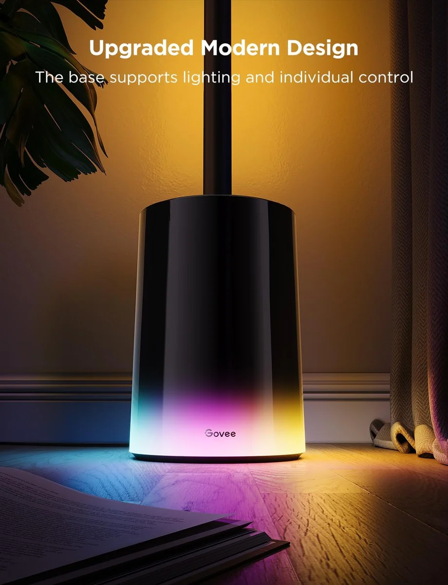 Govee Floor Lamp 2 H607C RGBIC 1725lm Smart Control Black New image 3