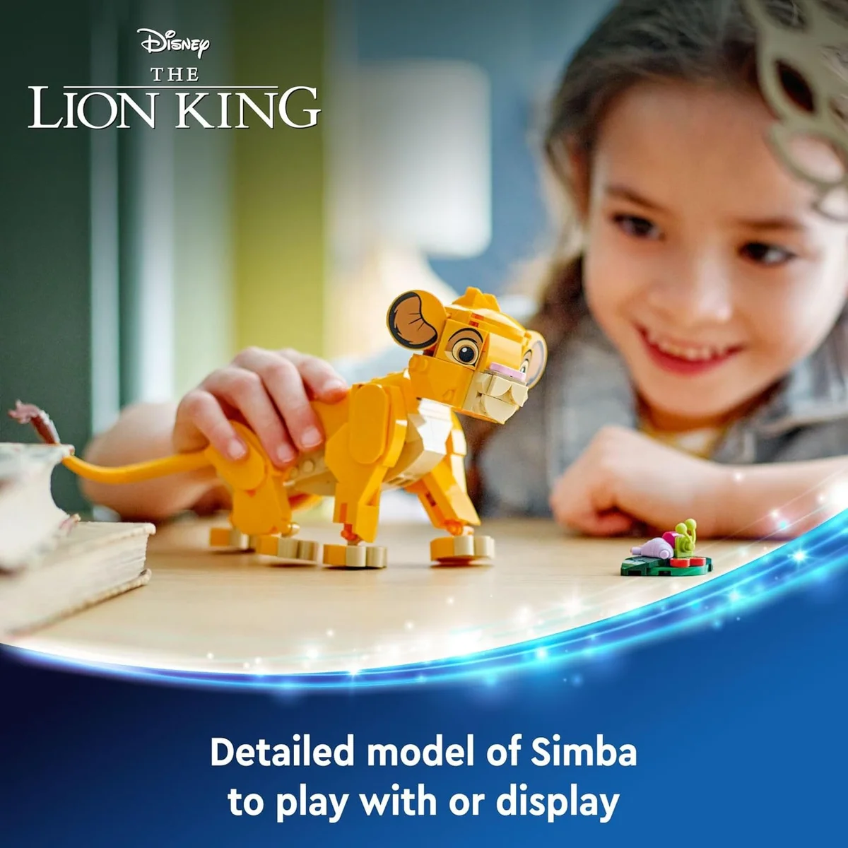 LEGO Disney Simba The Lion King Cub Building Toy 43243 222 Pieces Multicolor New image 2