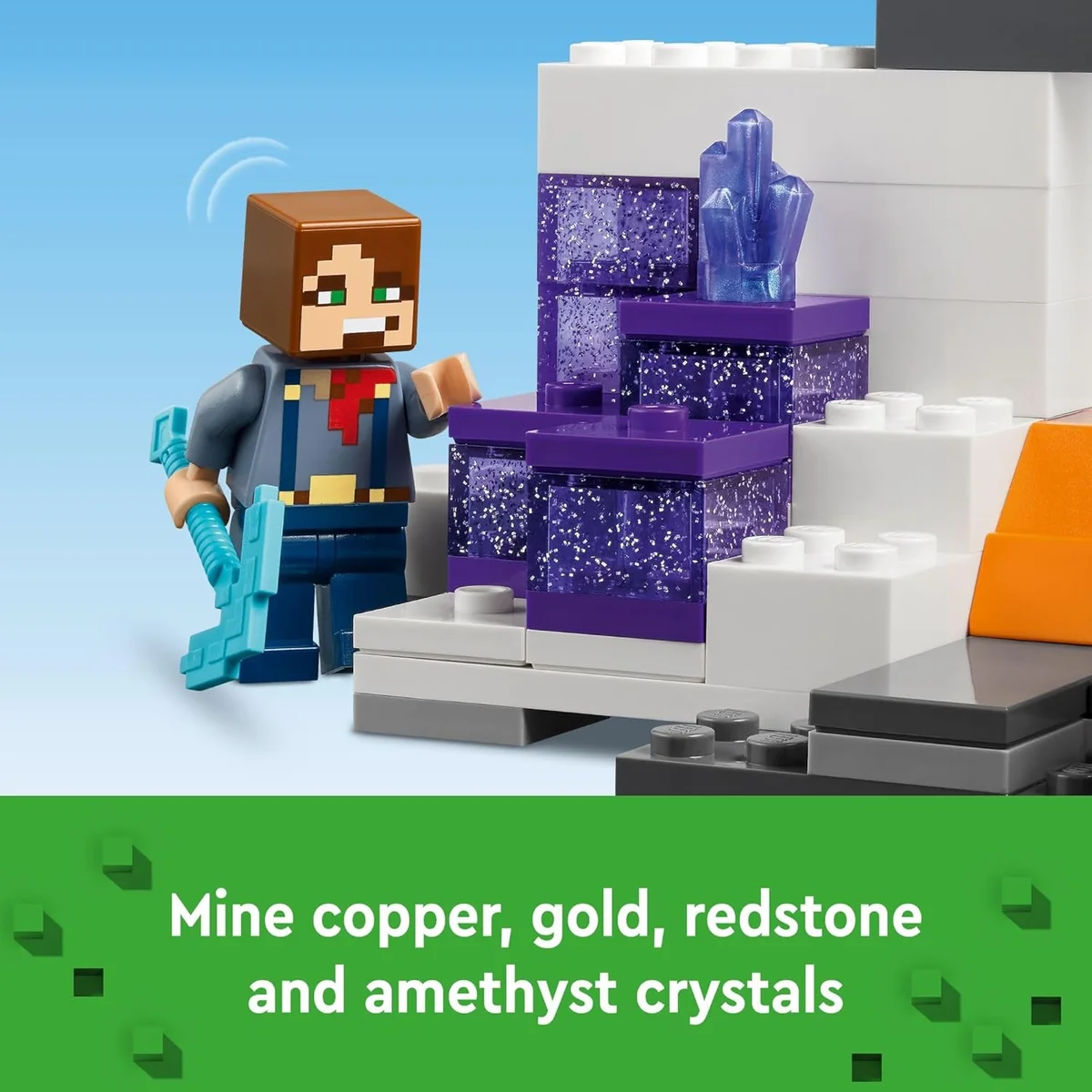 LEGO Minecraft The Badlands Mineshaft Building Set 21263 Mining Exploration Multicolor New image 4