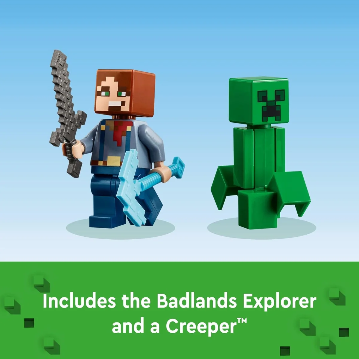 LEGO Minecraft The Badlands Mineshaft Building Set 21263 Mining Exploration Multicolor New image 6