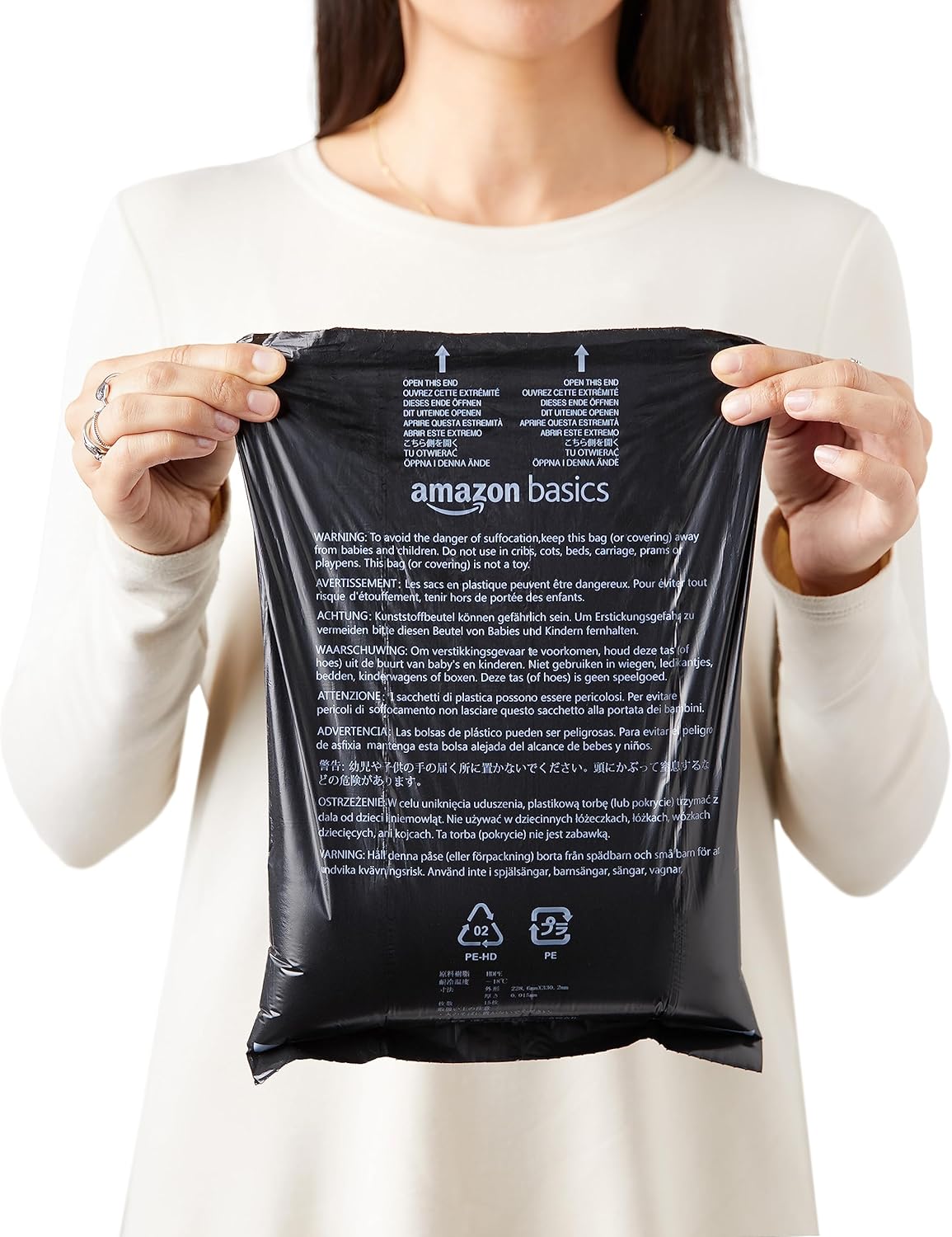 Amazon Basics Dog Poop Bags with Dispenser 300 Count Leak Proof Unscented Black - New image 3