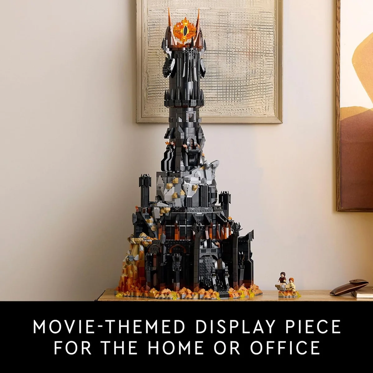 LEGO The Lord of The Rings: Barad-dûr Building Set 10333 Includes 10 Minifigures Black/Orange New image 6