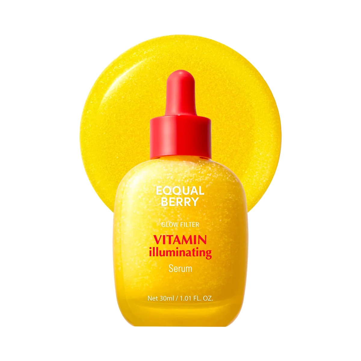 EQQUALBERRY Vitamin Illuminating Serum Niacinamide 4% Vitamin C Hyaluronic Acid 1.01 fl. oz New