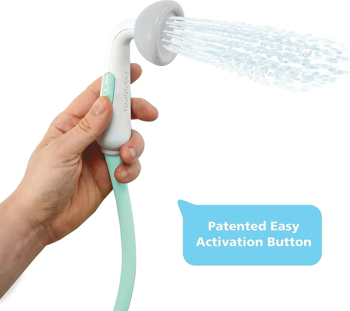 Yookidoo Baby Bath Shower Head Elephant Water Pump Model 40159-40308 Plastic New image 7