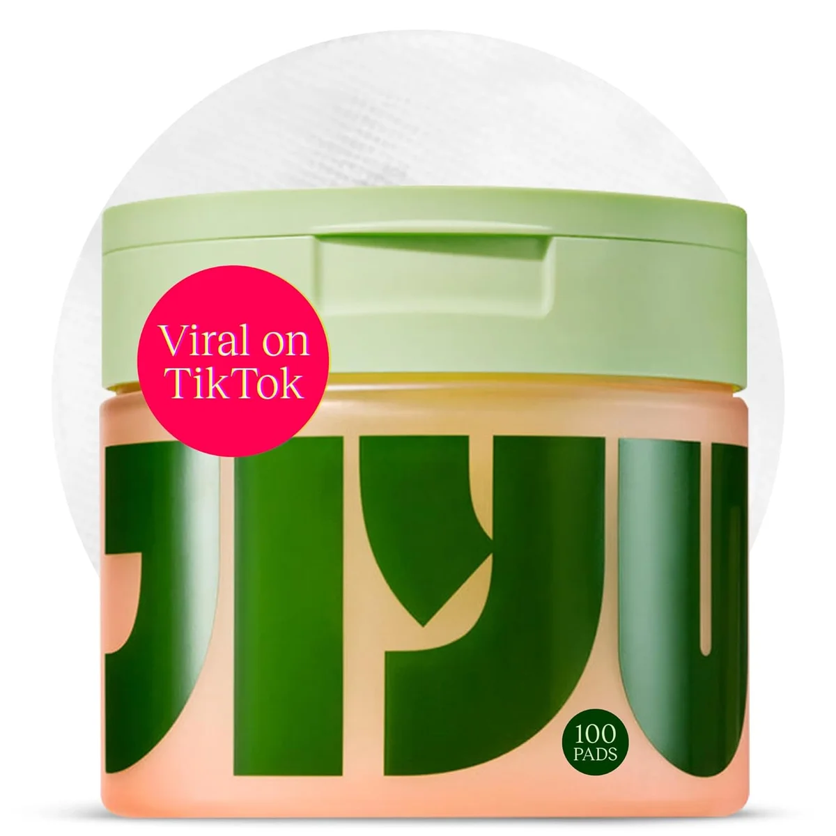 JiYu Toning Polish Pads Korean Skincare Anti-Aging Treatment 100 Count - New