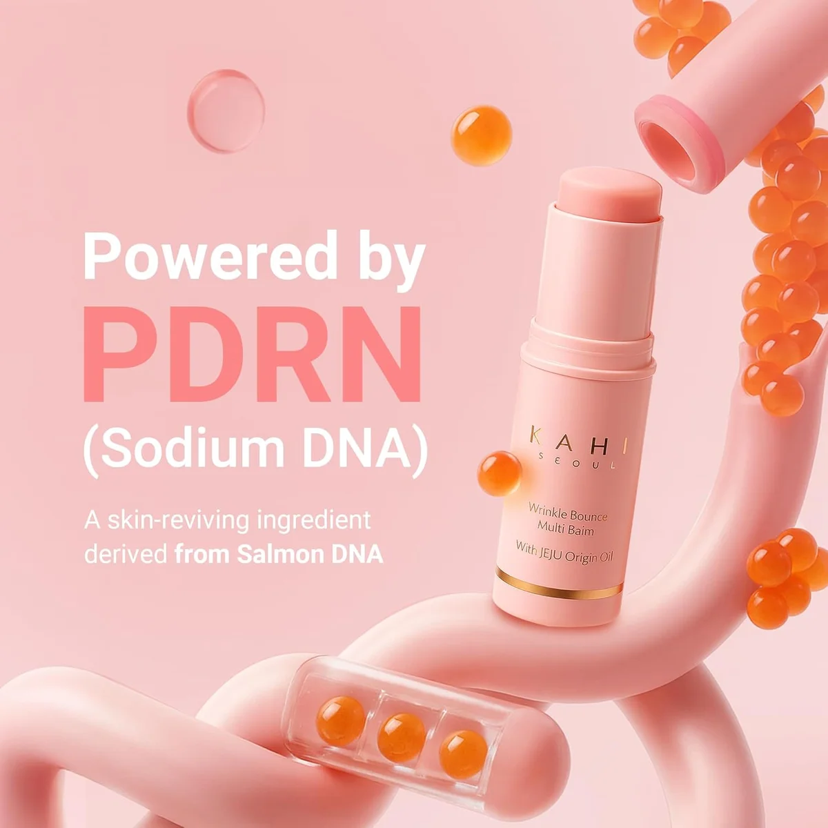 KAHI Wrinkle Bounce Multi Balm Stick PDRN Collagen Anti-Aging Hydrating Balm MultiBalm New image 5