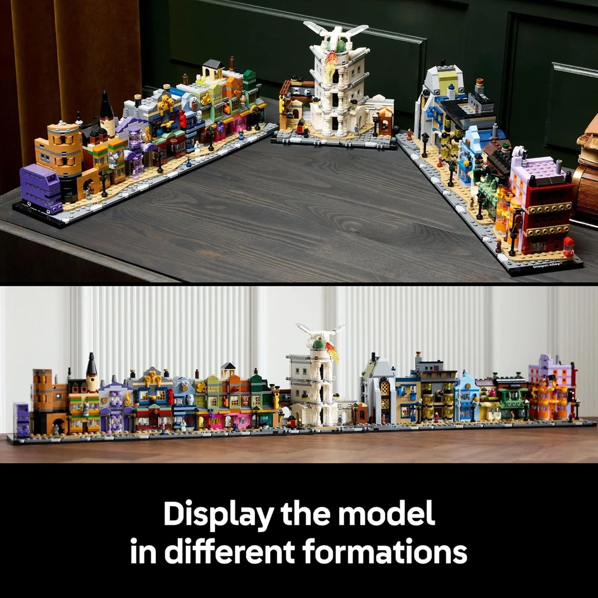 LEGO Harry Potter Diagon Alley Wizarding Shops Building Set 76444 - 2750 Pieces - Multicolor - New image 4
