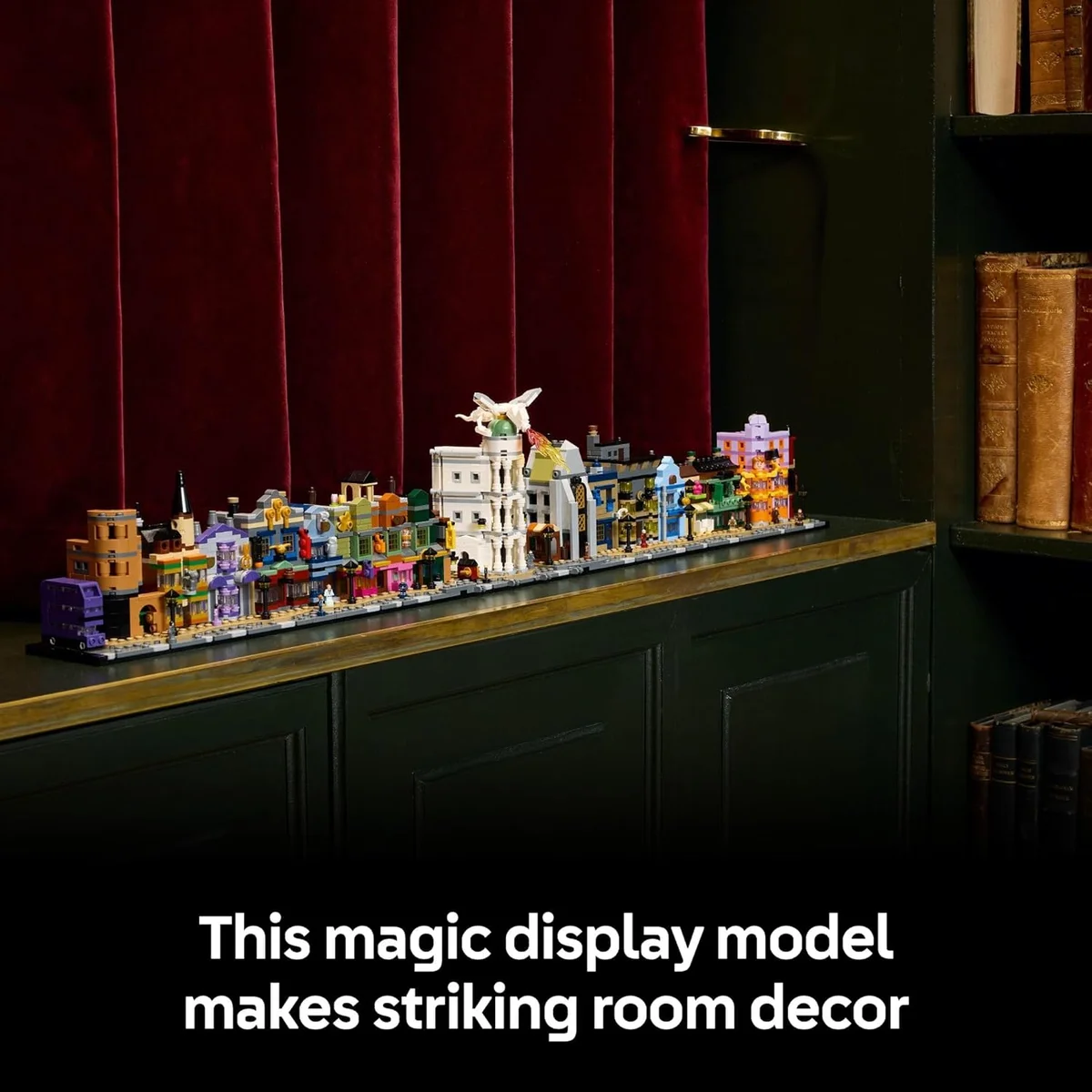 LEGO Harry Potter Diagon Alley Wizarding Shops Building Set 76444 - 2750 Pieces - Multicolor - New image 6