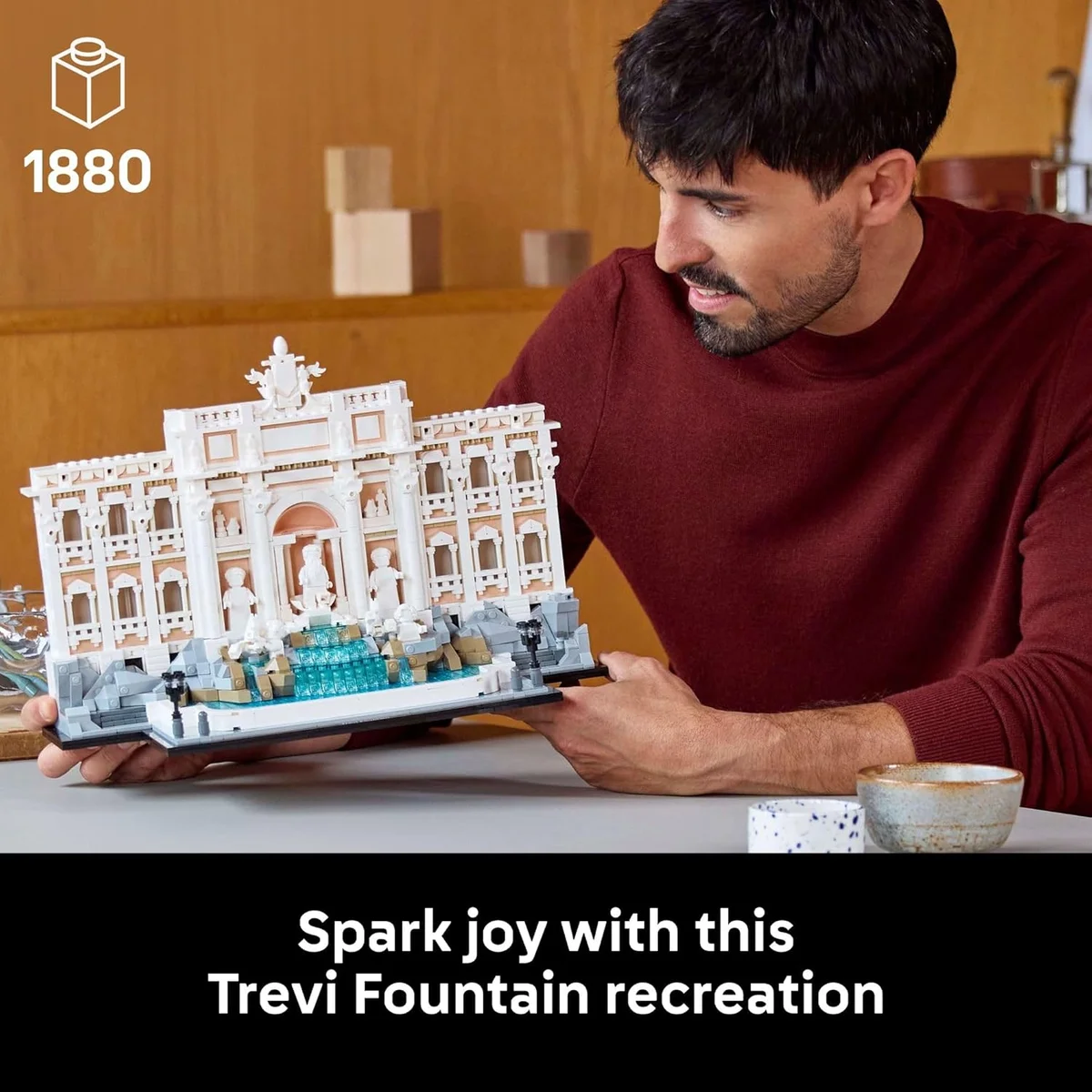 LEGO Architecture Trevi Fountain Building Set 21062 - 1880 Pieces - Multicolor - New image 2