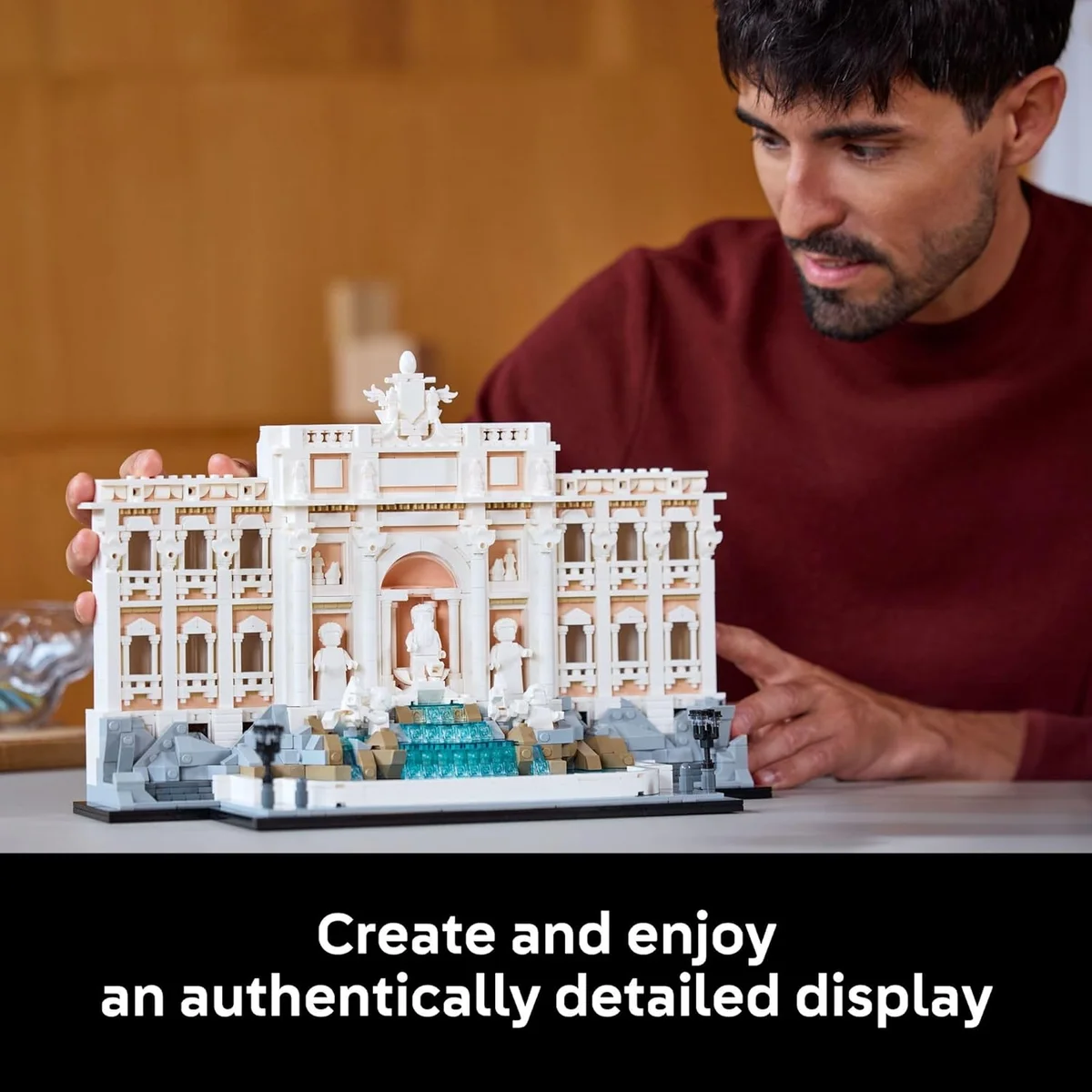 LEGO Architecture Trevi Fountain Building Set 21062 - 1880 Pieces - Multicolor - New image 7