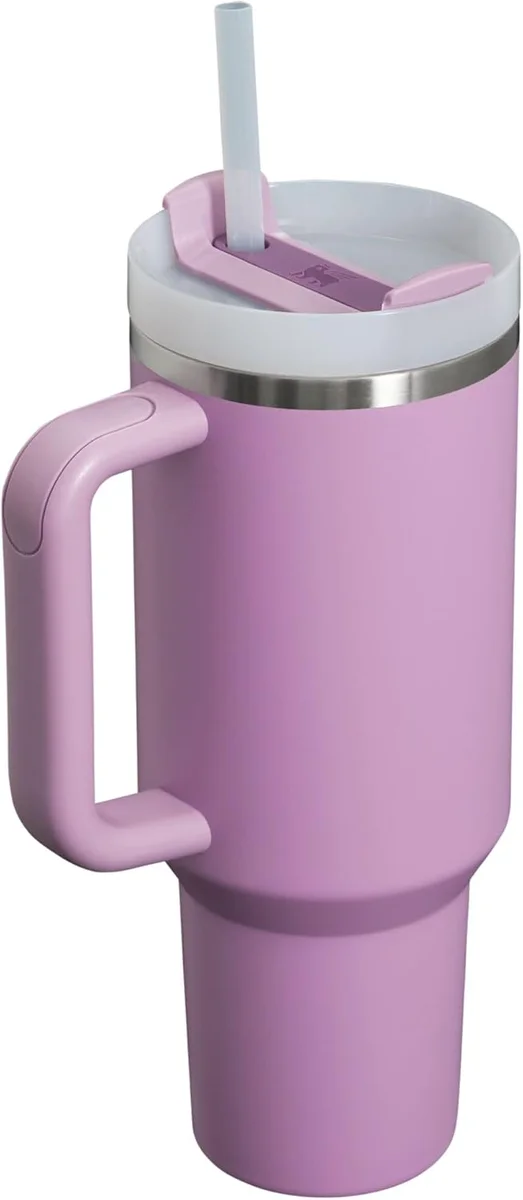 STANLEY Quencher H2.0 Tumbler 100000130373 40 oz Stainless Steel Cup Holder Compatible Lilac New image 2