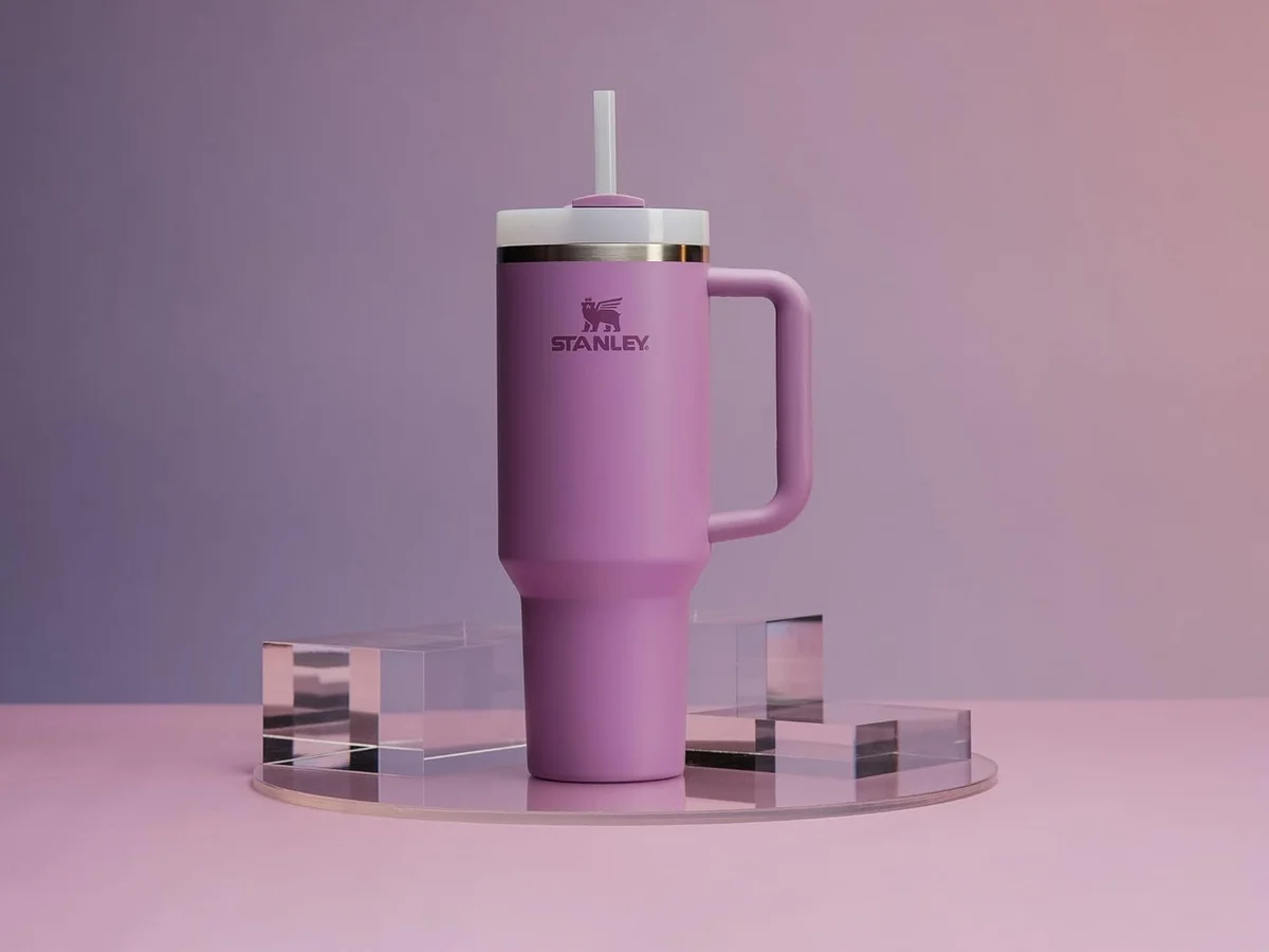 STANLEY Quencher H2.0 Tumbler 100000130373 40 oz Stainless Steel Cup Holder Compatible Lilac New image 8