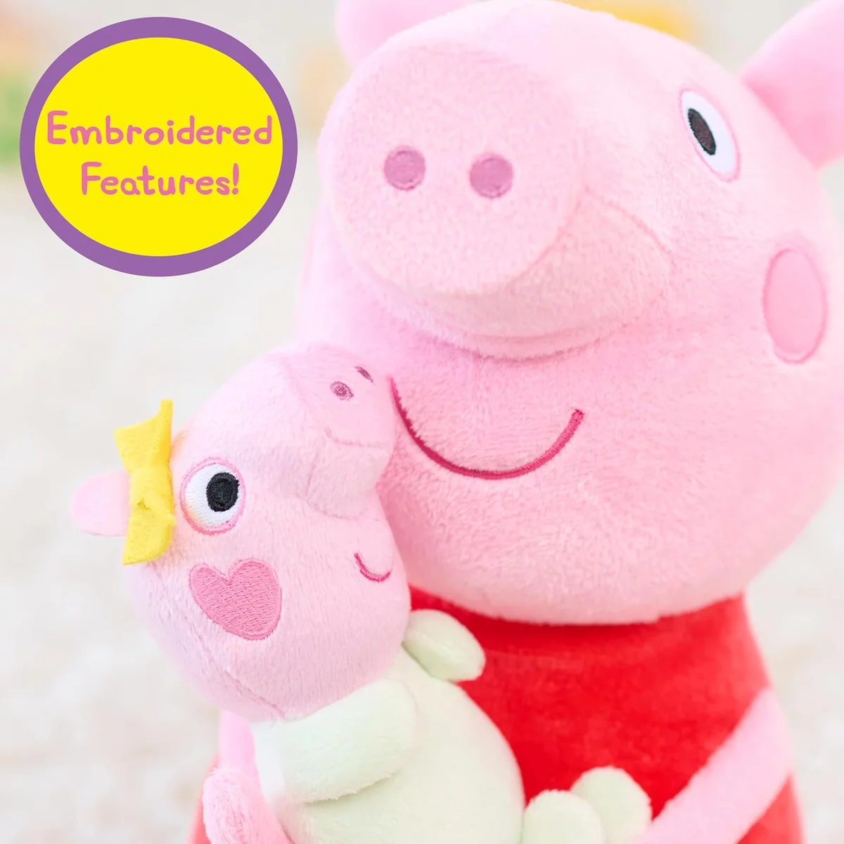 Just Play Peppa Pig Lil Friends Big Sis Plush Stuffed Animal 11.5-inch Multi-color New image 5