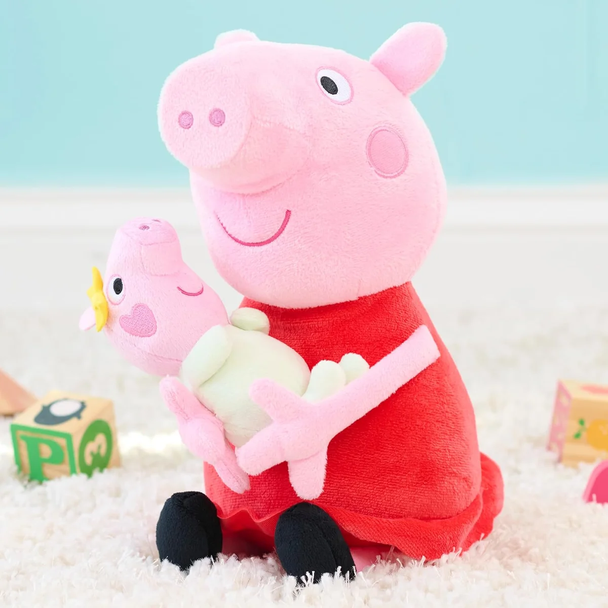 Just Play Peppa Pig Lil Friends Big Sis Plush Stuffed Animal 11.5-inch Multi-color New image 6