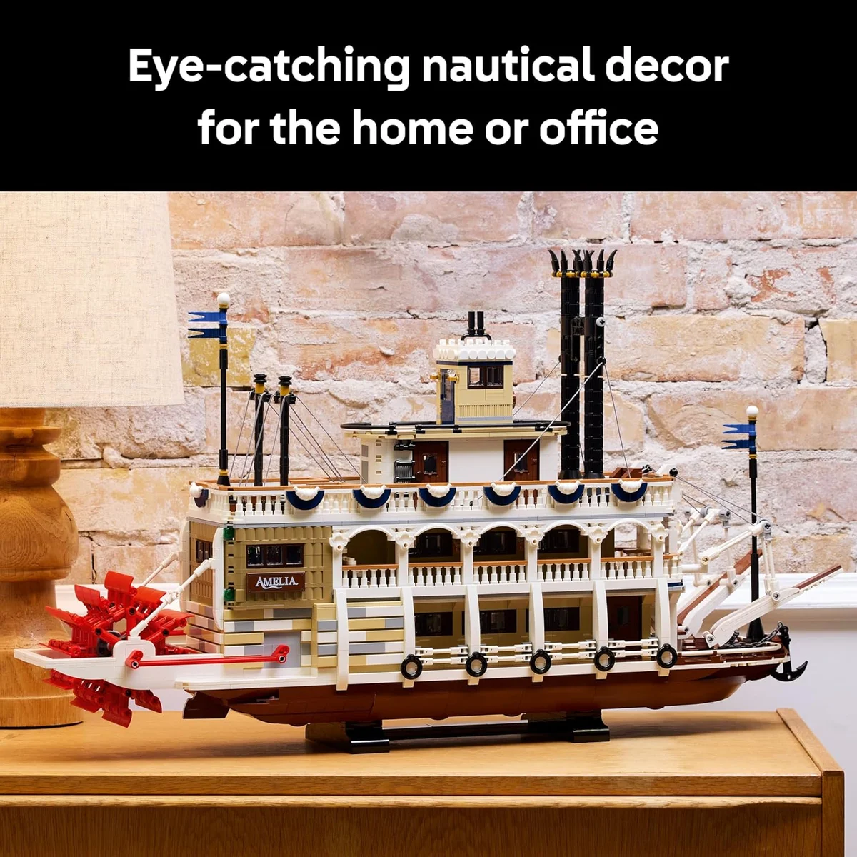LEGO Ideas River Steamboat Building Set 21356 - 4090 Pieces - Multicolor - New image 6
