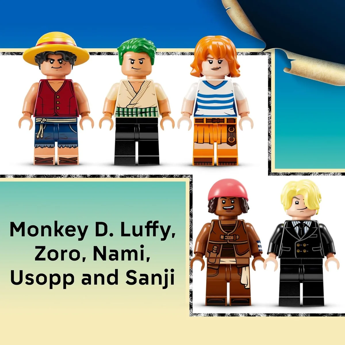 LEGO ONE Piece The Going Merry Pirate Ship Building Blocks 75639 - 1376 Pieces - Multicolor - New image 5