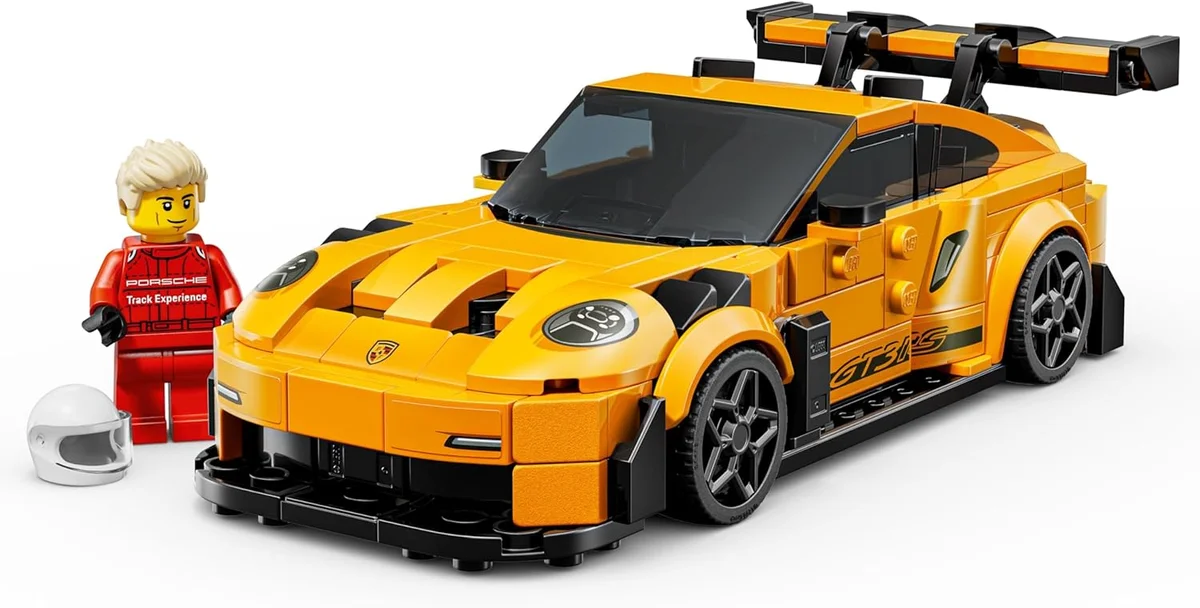 LEGO Speed Champions Porsche 911 GT3 RS Super Car Toy 77239 348 Pieces Multicolor New image 5