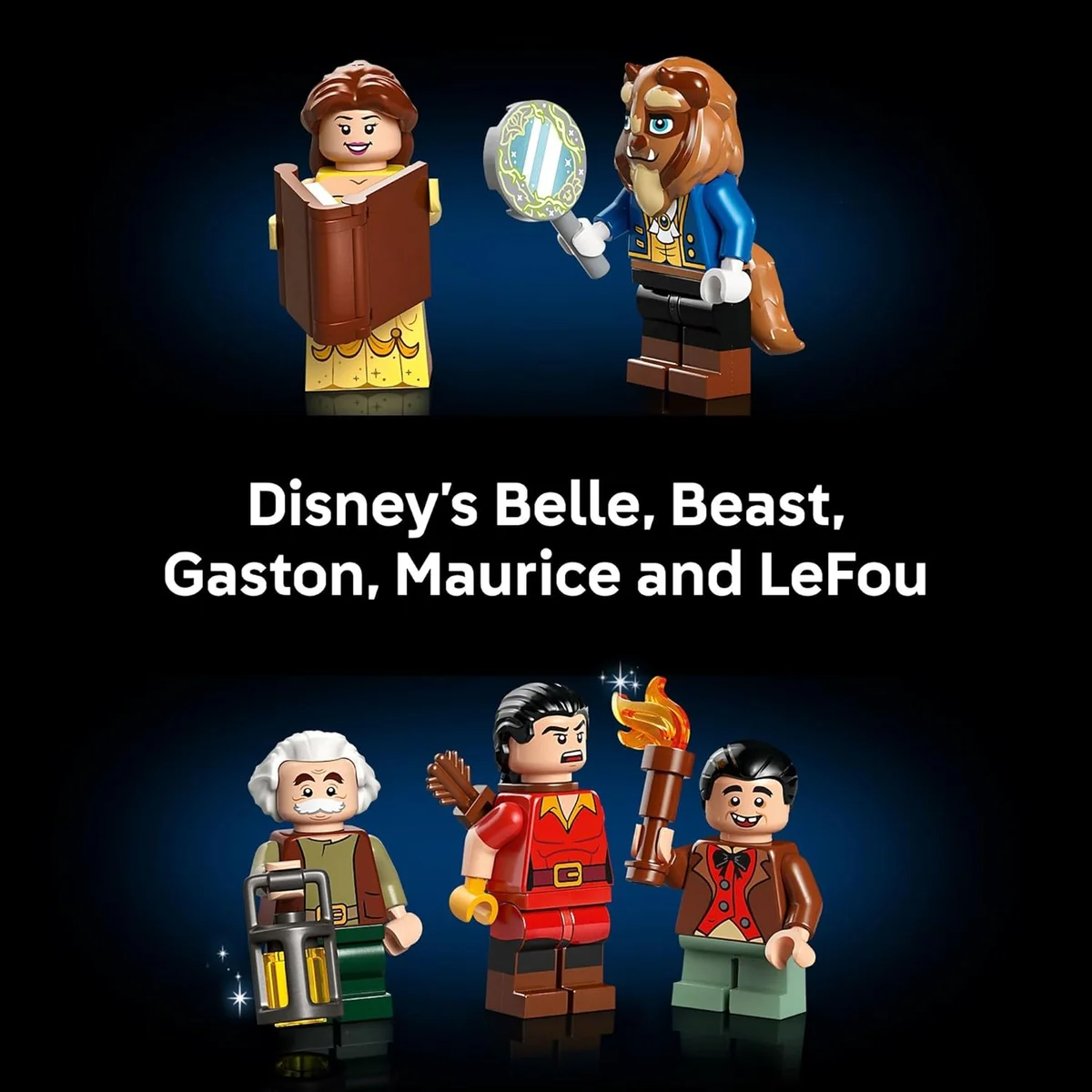 LEGO Disney Princess Beauty and The Beast Castle Building Set 43263 - 2916 Pieces - Multicolor - New image 5