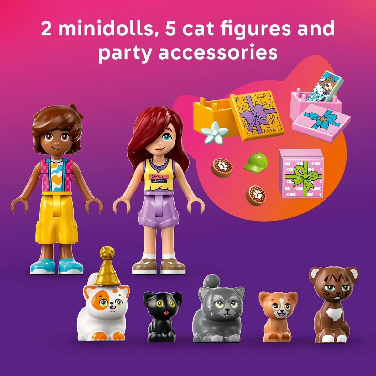 LEGO Friends Party & Tree House Building Toy 42666 - 321 Pieces - Multicolor - New image 5