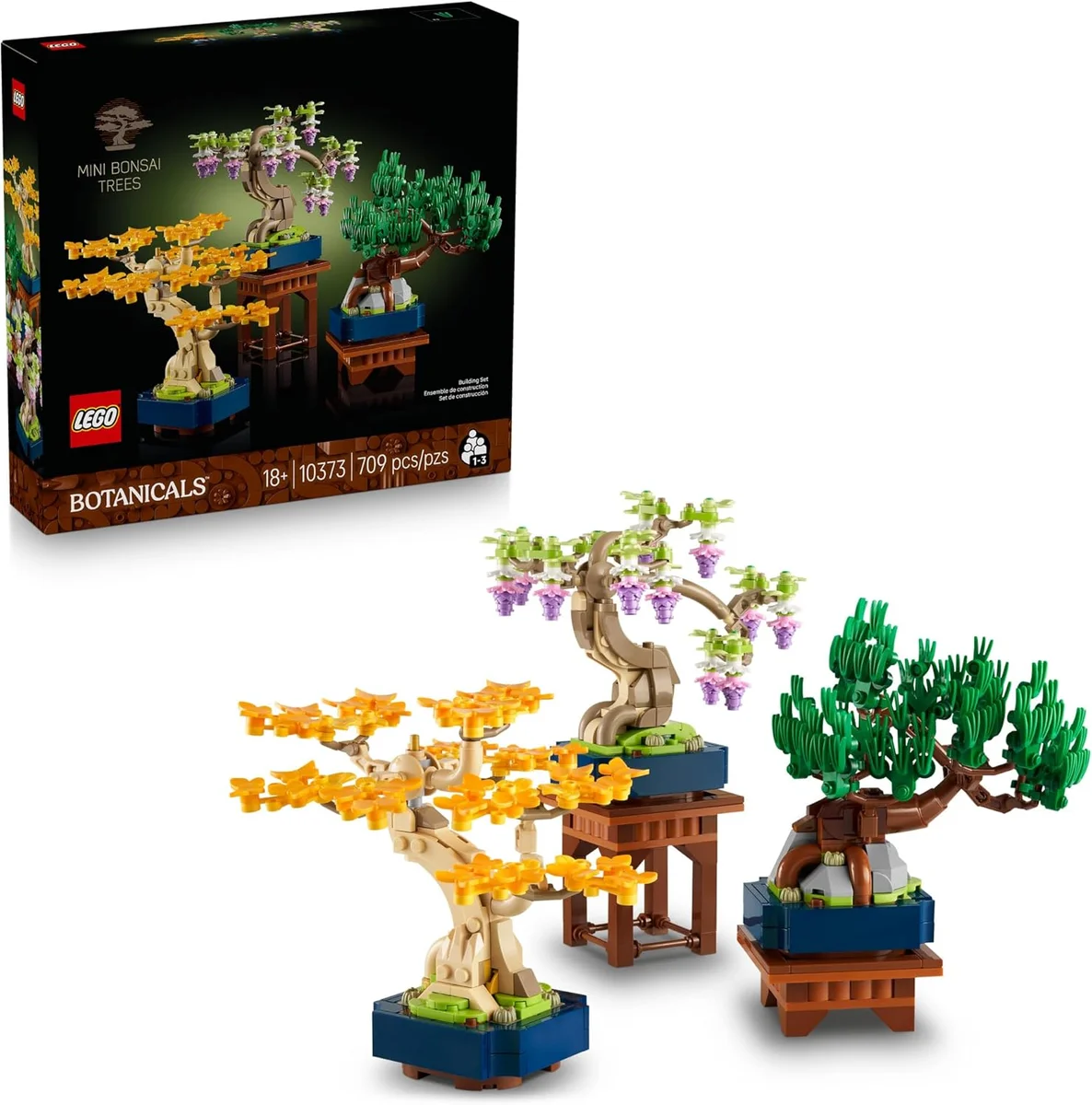 LEGO Mini Bonsai Trees Building Set 10373 709 Pieces Multicolor New