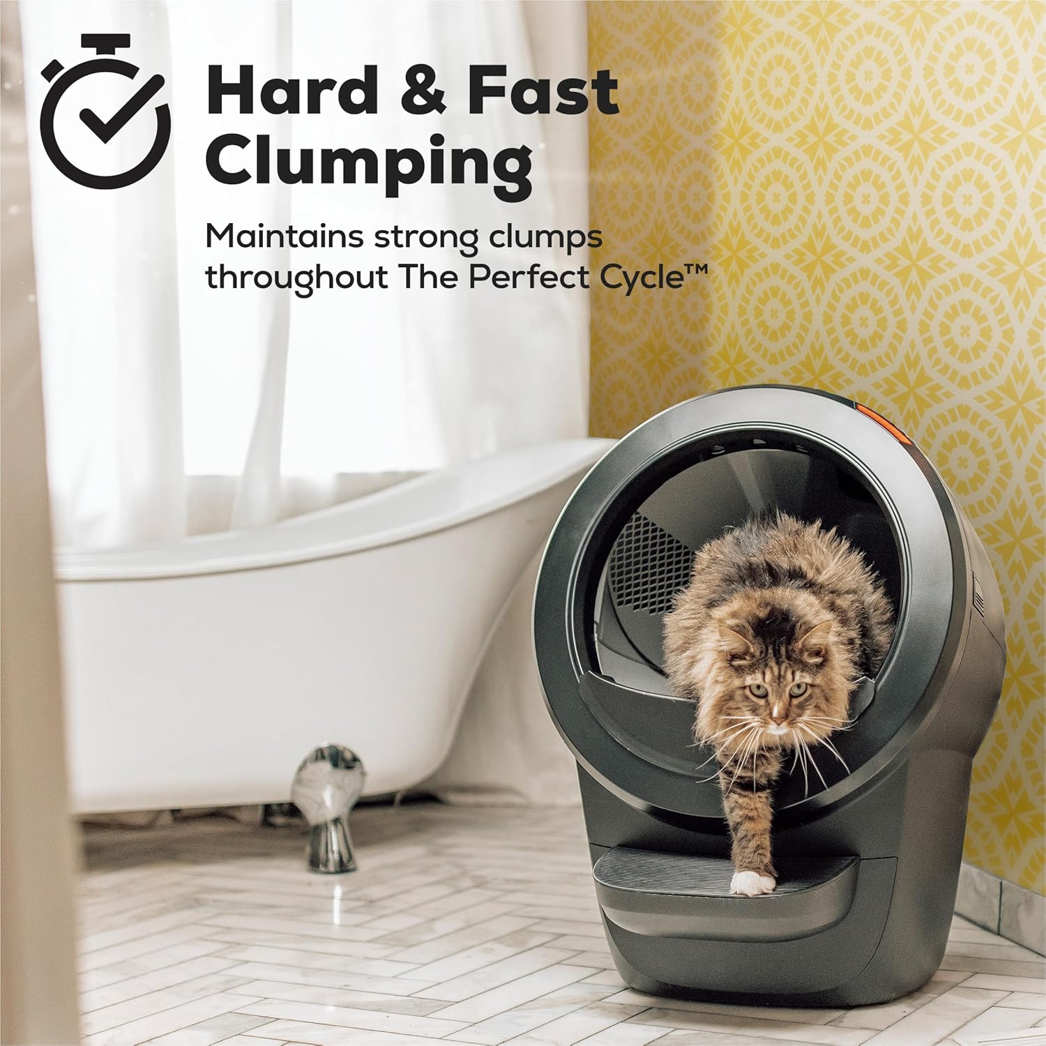 Tidy Cats Purina Cat Litter for Litter-Robot Clumping Odor Control Silica Gel New image 13