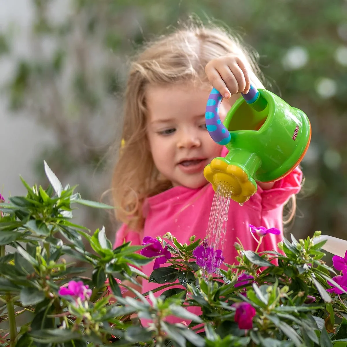Nuby Watering Can Bath Toy Model 6627CS12 Interactive Plastic Small New image 7