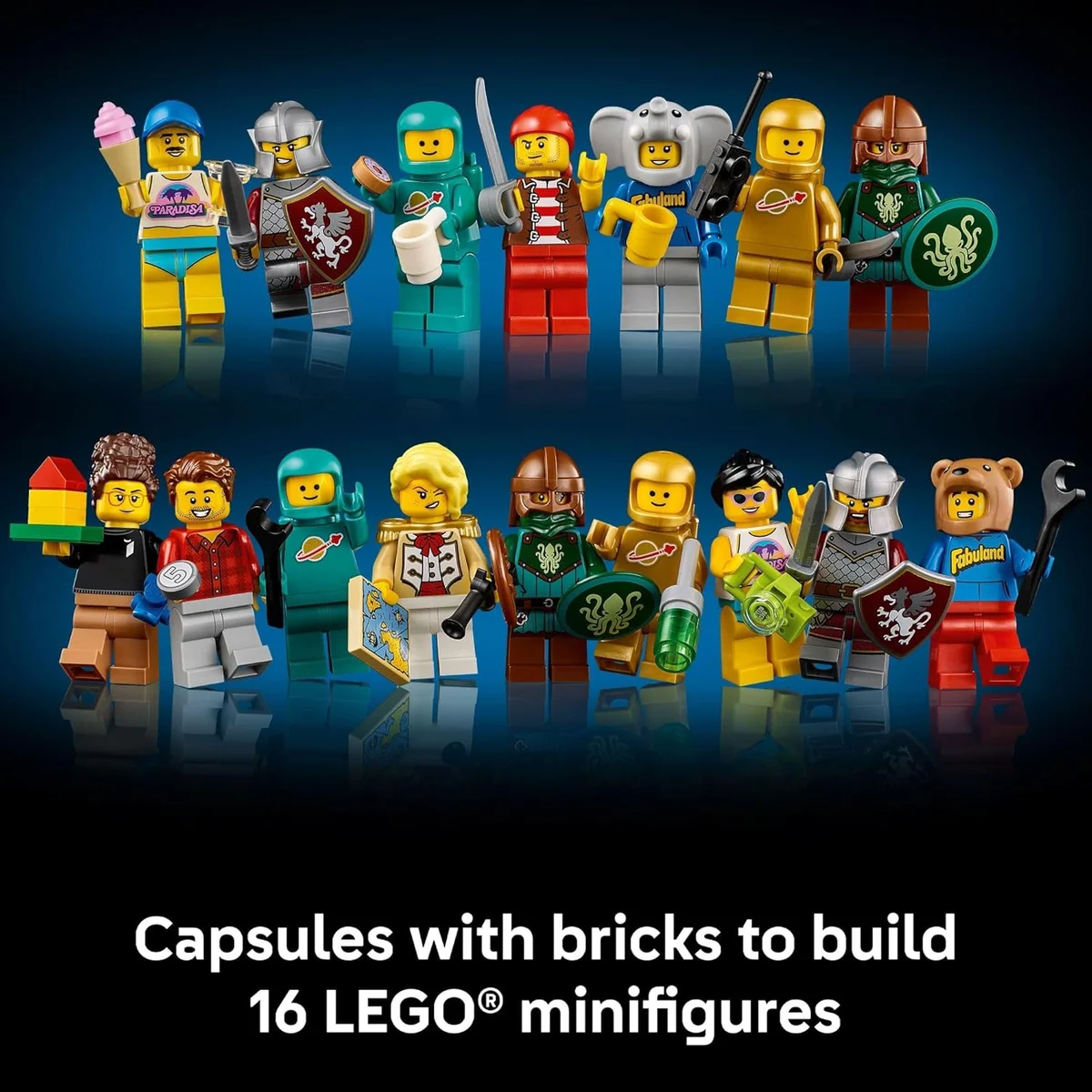 LEGO Minifigure Vending Machine Building Set 21358 Capsule Dispensing Toy Multicolor New image 5