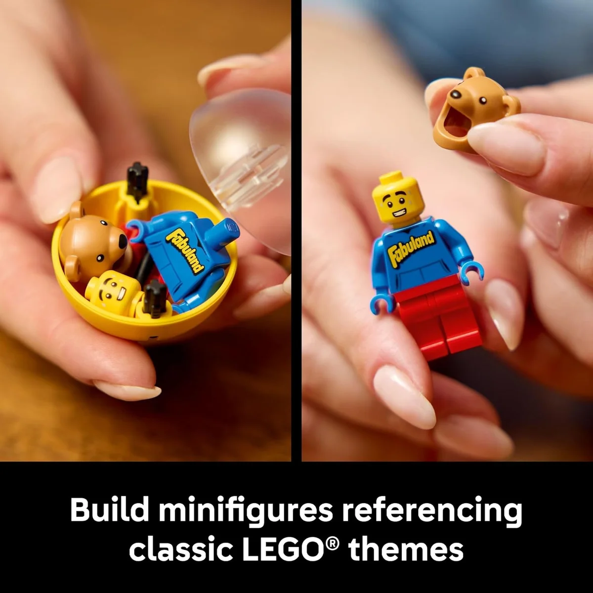 LEGO Minifigure Vending Machine Building Set 21358 Capsule Dispensing Toy Multicolor New image 7
