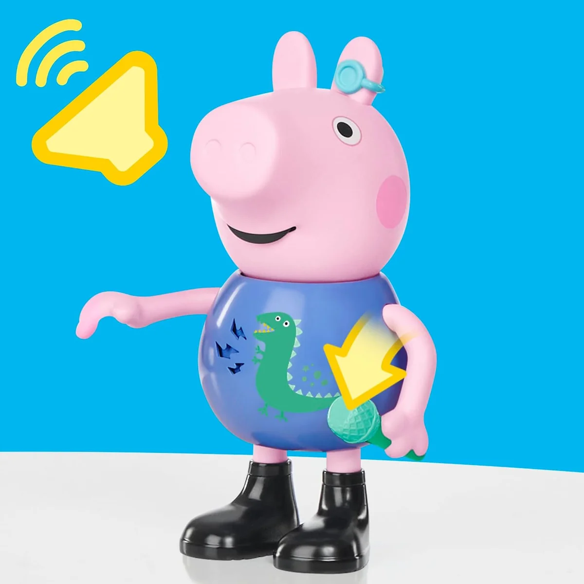 Peppa Pig Joke & Sing George Musical Toy G21785P2 50+ Sounds & Songs Multicolor New image 3