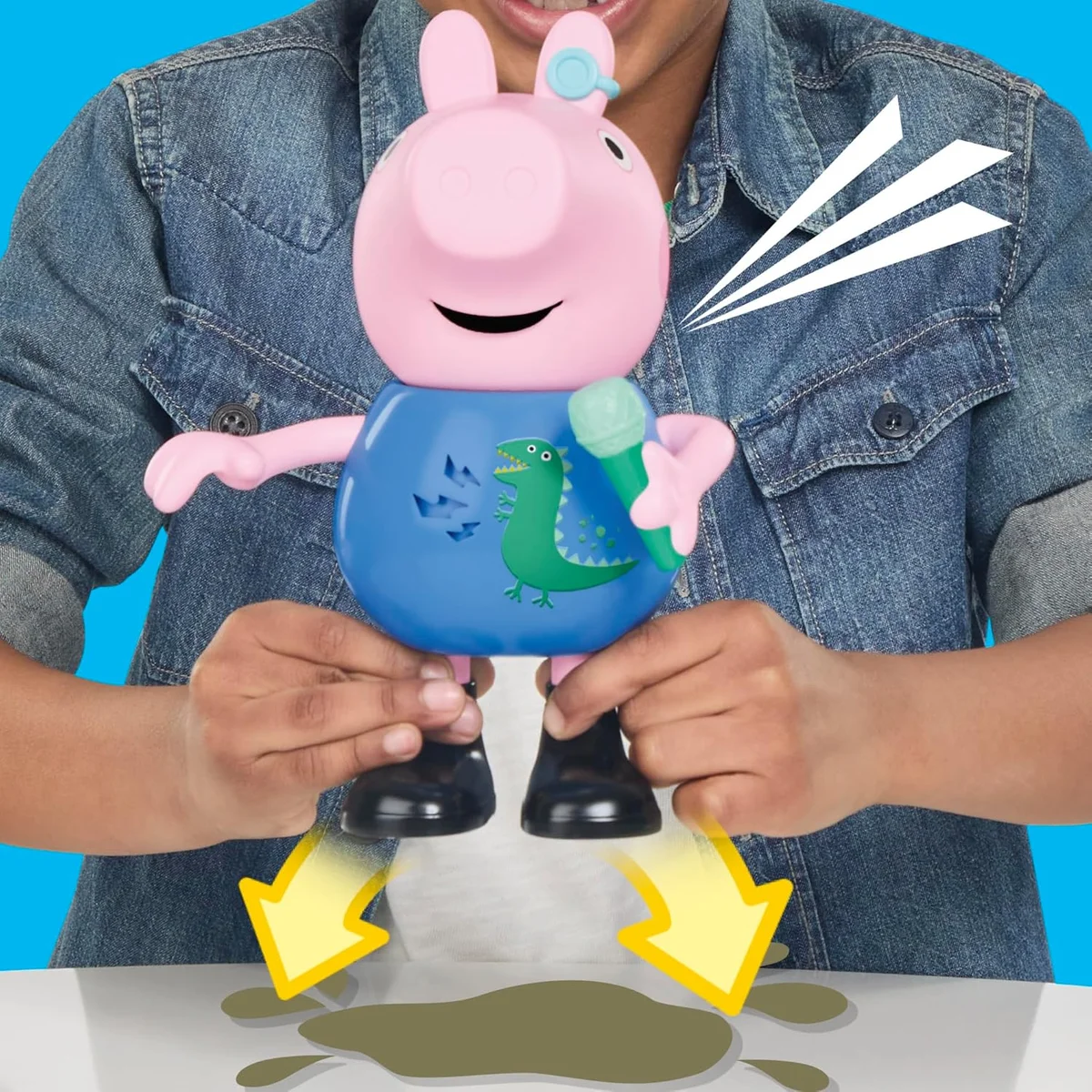 Peppa Pig Joke & Sing George Musical Toy G21785P2 50+ Sounds & Songs Multicolor New image 6