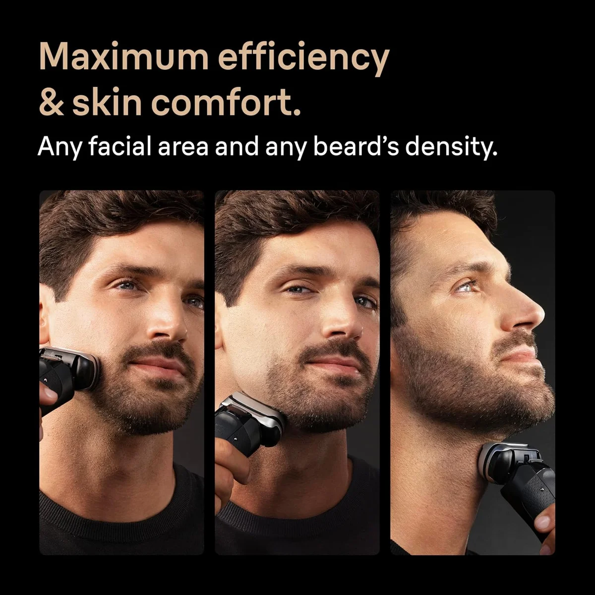 Braun Series 9 PRO+ Electric Shaver 9660CCPS Pro SensoAdapt Wet & Dry Black New image 5