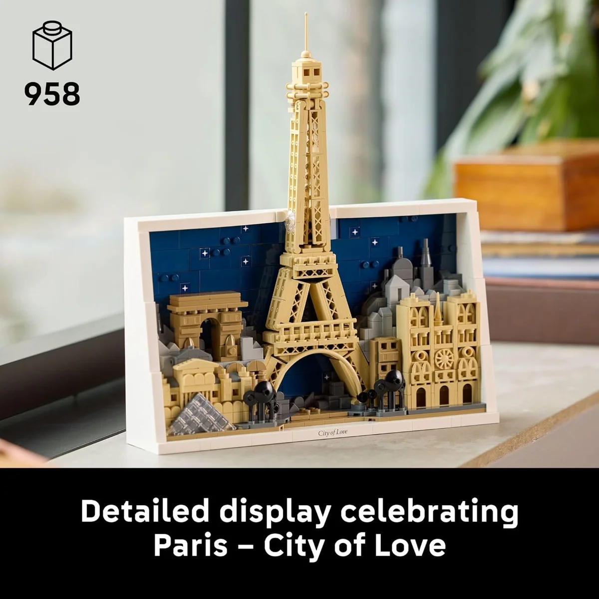 LEGO Architecture Paris City of Love Building Set 21064 958 Pieces Multicolor New image 2