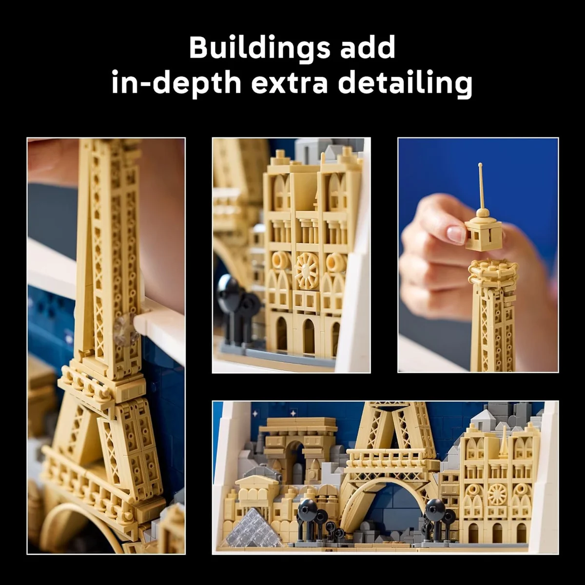 LEGO Architecture Paris City of Love Building Set 21064 958 Pieces Multicolor New image 5