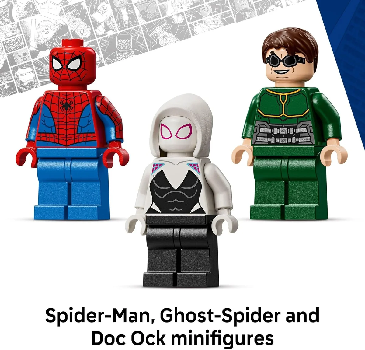 LEGO Marvel Mech Battle: Spider-Man vs. Doc Ock Building Toy 76338 - 315 Pieces - Multicolor - New image 5