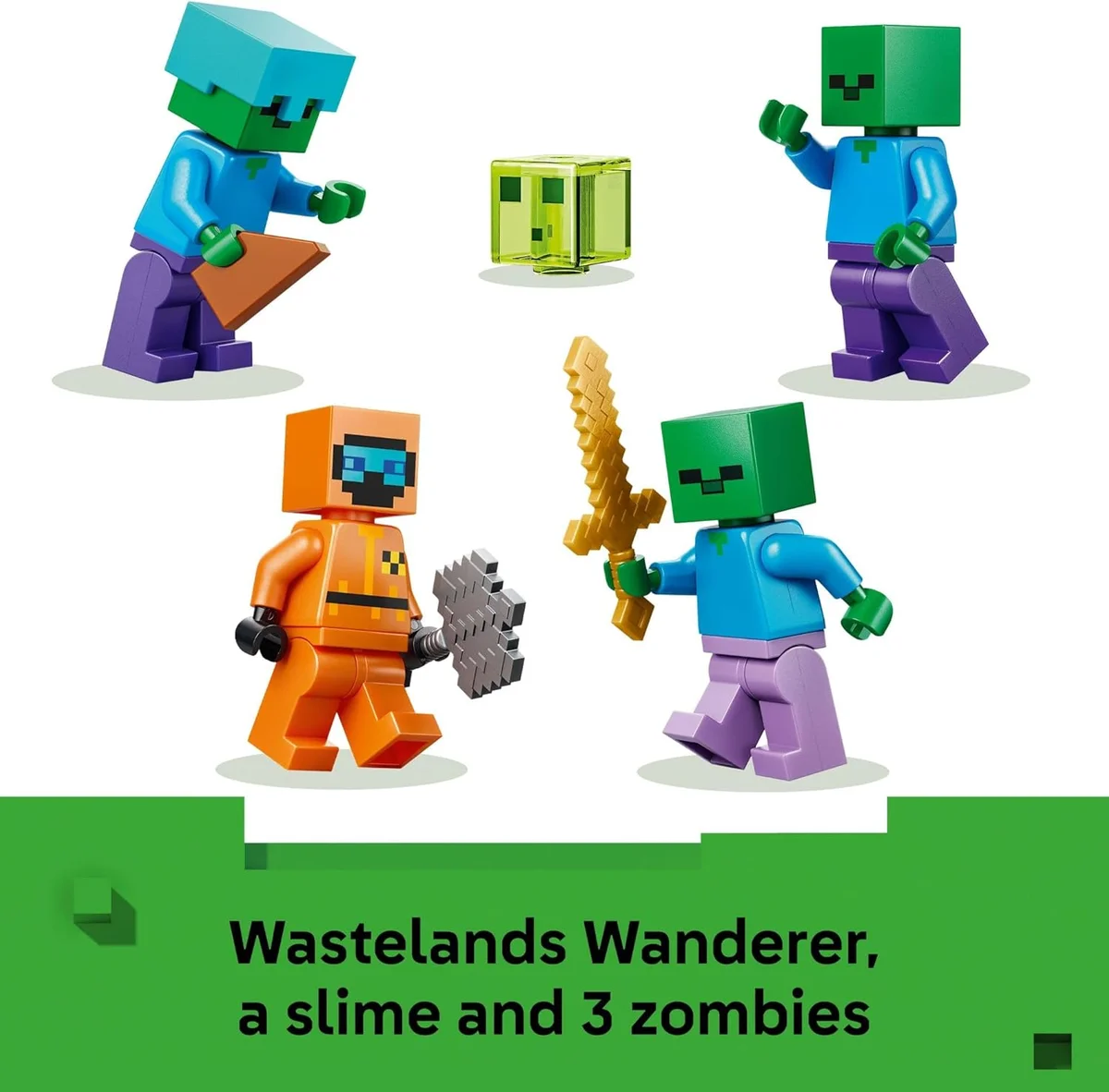 LEGO Minecraft Zombie Dungeon Building Toy 21587 - 284 Pieces - Multicolor - New image 5