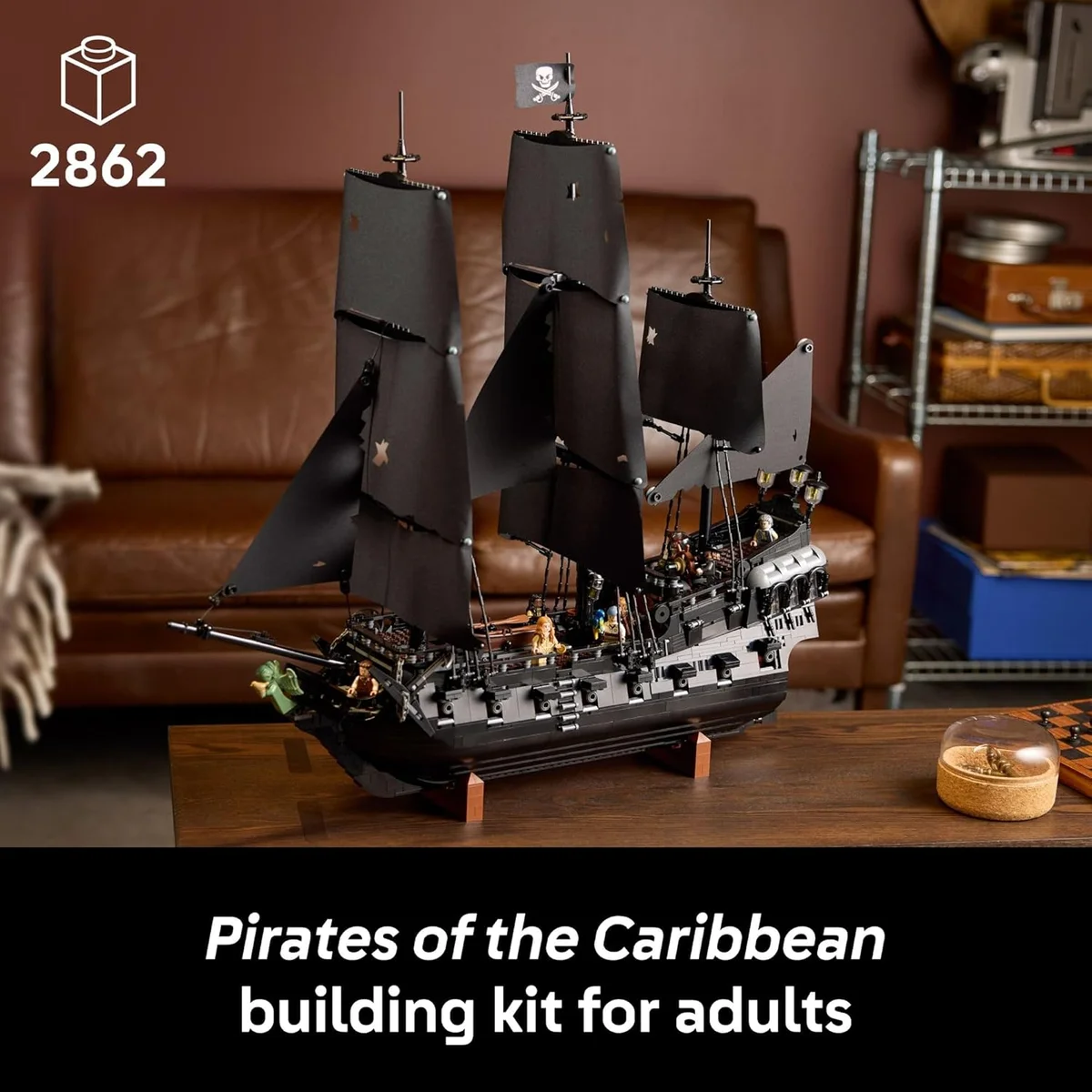 LEGO Captain Jack Sparrow’s Pirate Ship Building Set 10365 2862 Pieces Multicolor New image 2