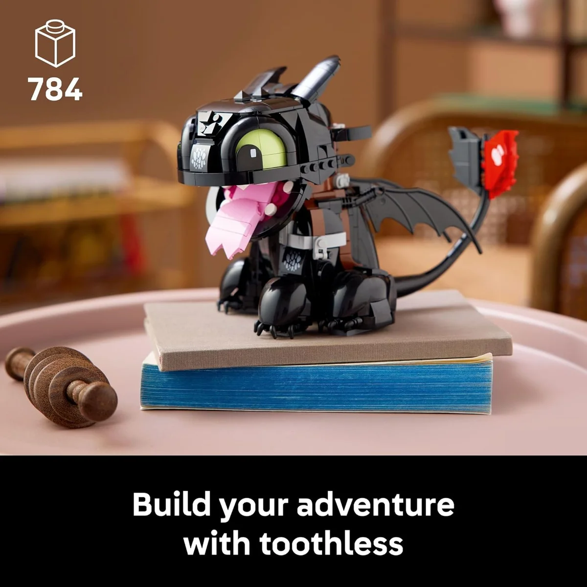 LEGO How to Train Your Dragon: Toothless Building Set 10375 - 784 Pieces - Multicolor - New image 2