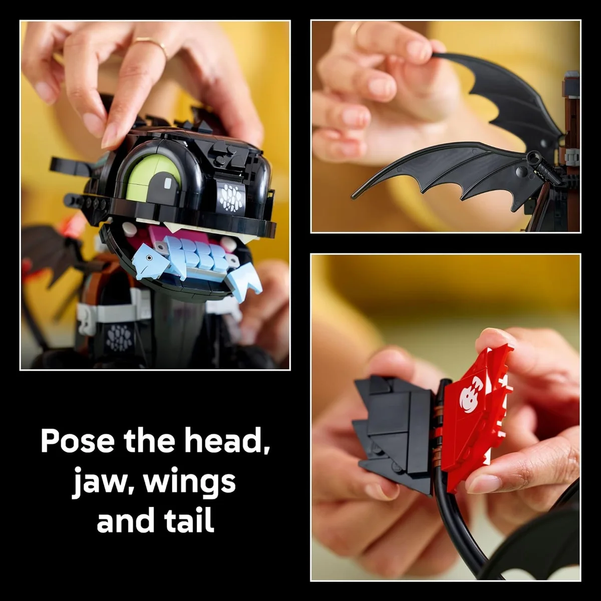 LEGO How to Train Your Dragon: Toothless Building Set 10375 - 784 Pieces - Multicolor - New image 5