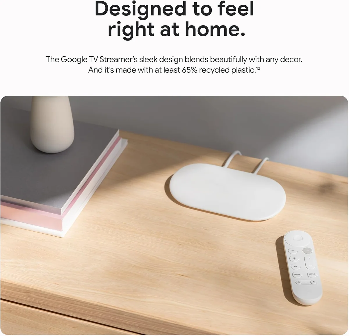 Google TV Streamer 4K Fast Streaming Entertainment 32GB Porcelain New image 7